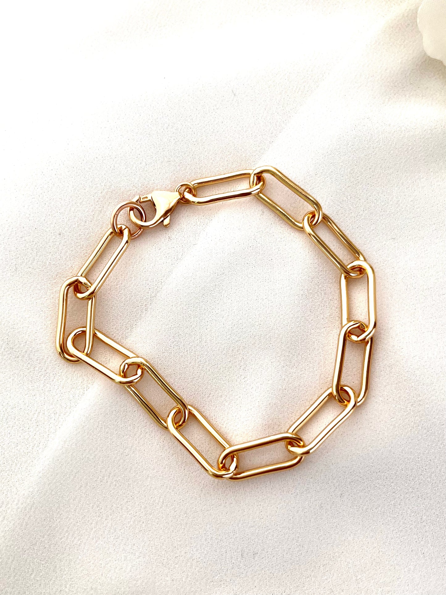 Chunky Paperclip Bracelet