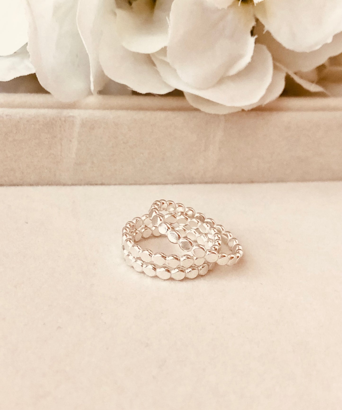 Hammered Beaded Ring, Sterling Silver Dot Stacking Ring, Silver Dot Ring, Hammered Beaded Band, Stacking Ring, Gift For Her, Gift Ideas, Sterling Silver beaded ring, beaded ring, minimalist jewelry, mothers jewelry, everyday jewelry, silver ring, sterling silver jewelry, ring stacking, beaded rings, gift for her, birthday gift, Mother’s Day present, gift for Mother, gift for daughter, gift for sisters, valentines gift, Christmas present, gifts