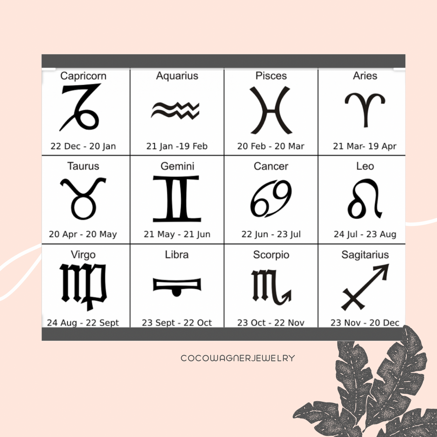 Tiny Zodiac Necklace