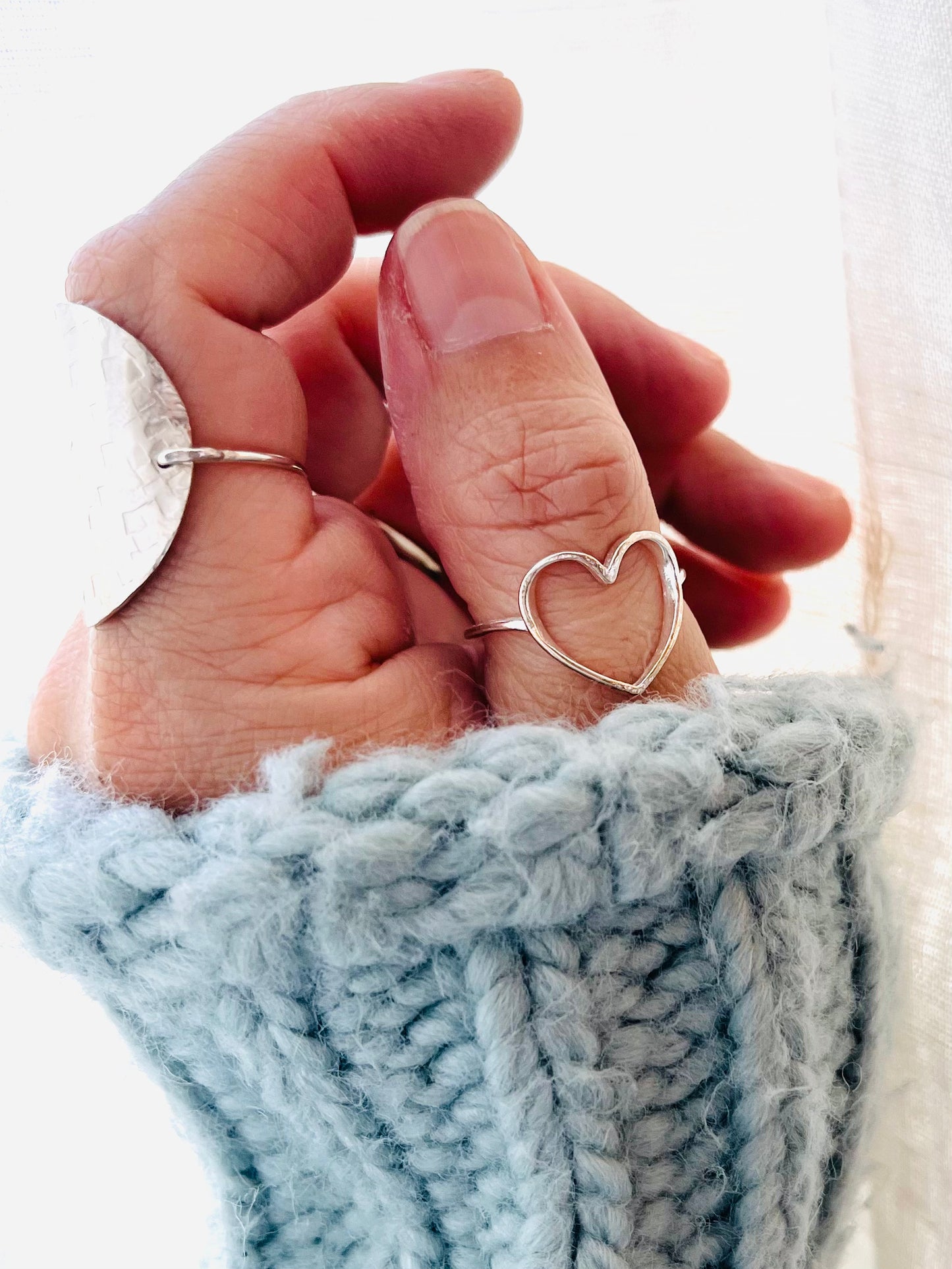 Open Heart Ring
