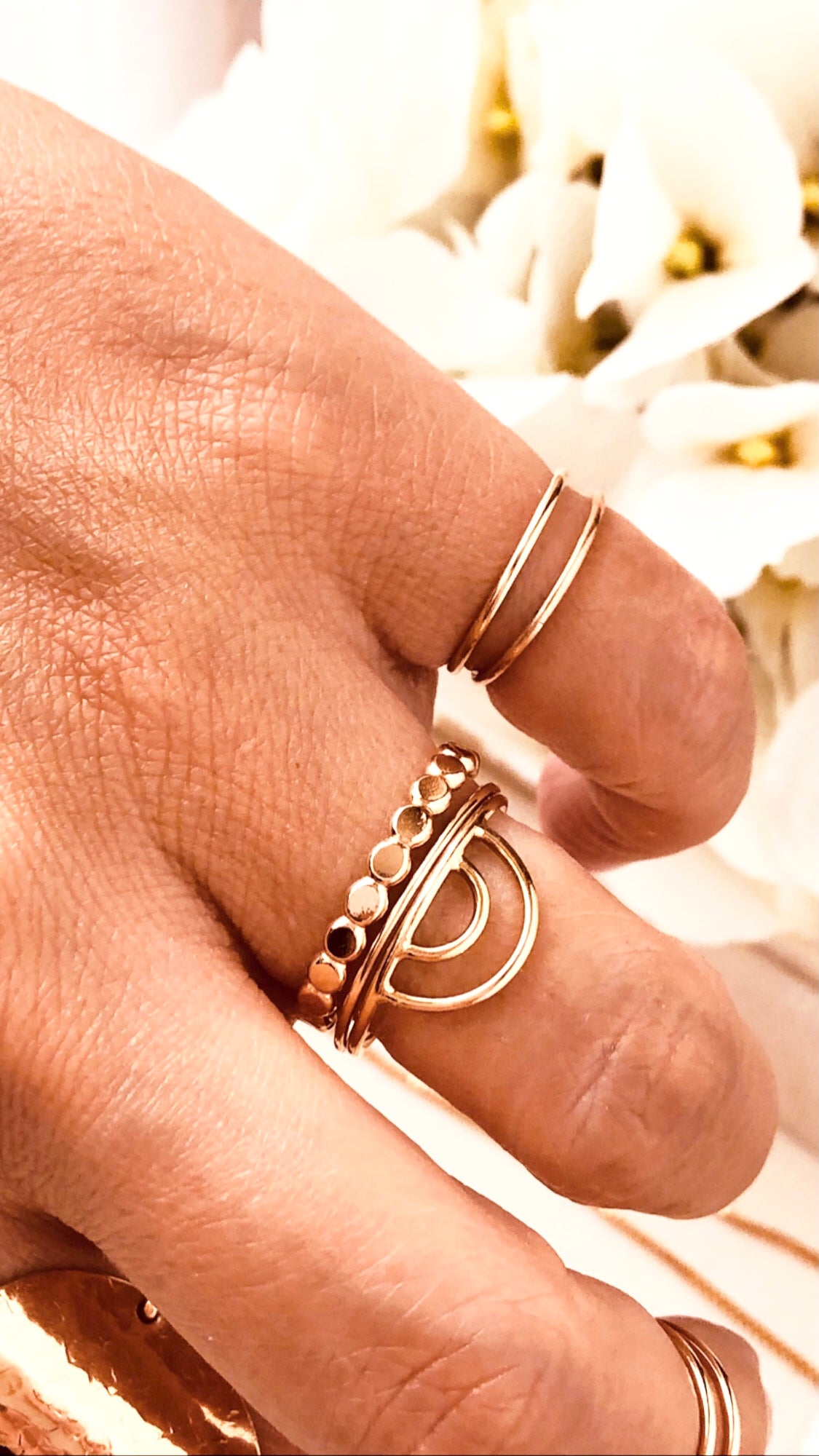 Pinky Finger Ring, Midi Ring, Stackable Ring, Dainty Stackable Ring, Ultra Thin Pinky Ring, Thin Ring, Small Stacking Ring, Stacking Ring