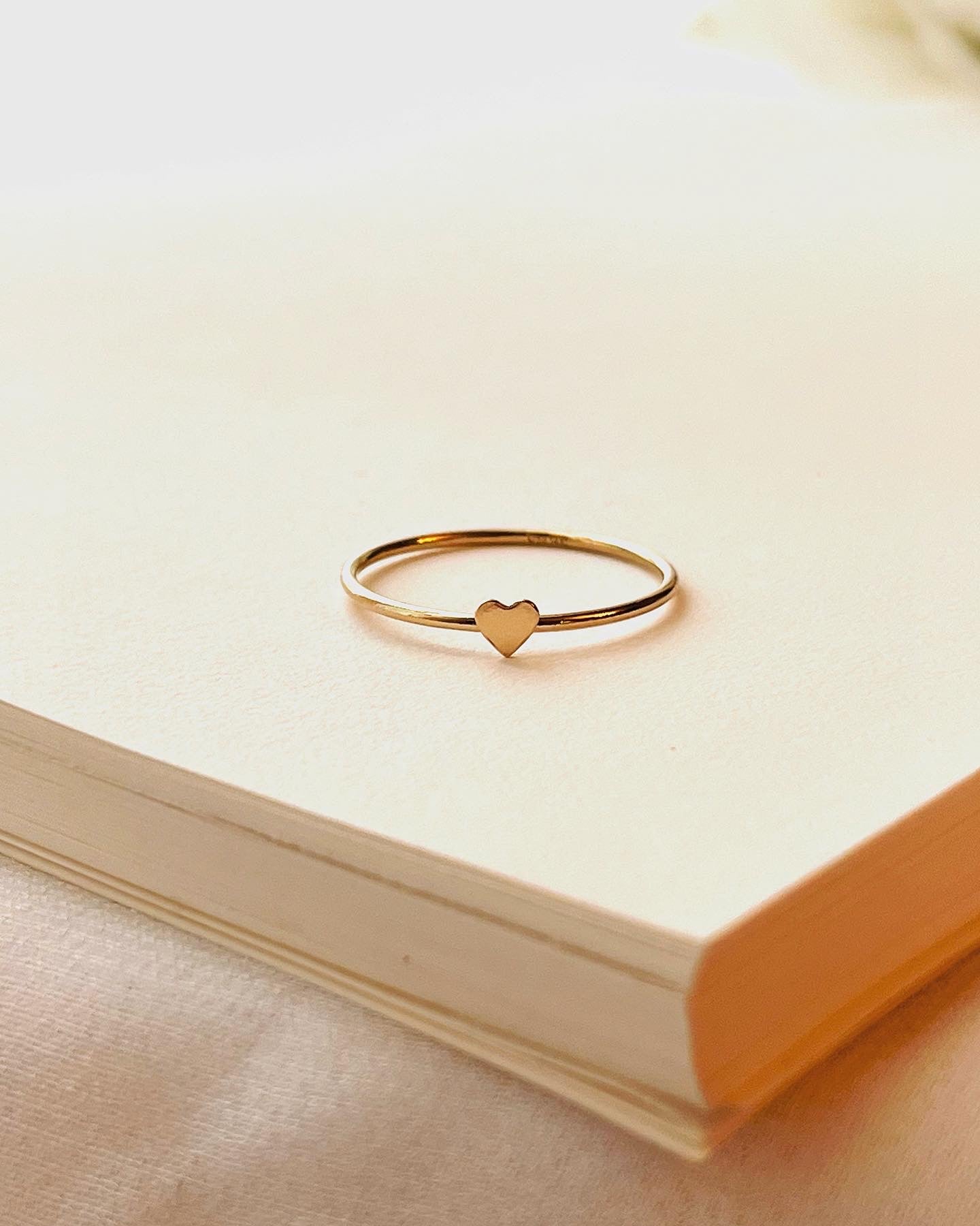 Tiny Heart Stacking Ring, Mini Heart Band, Heart Stacking Ring, Heart Ring, Minimalist, Everyday Jewelry, Ready To Ship, Wife Gift, Mother and Children, Best Friends Jewelry, Friendship necklaces, Valentines Gift, Inspiration Cuff, Gift For Her, Gift For Mom Wedding Party Gifts, Valentines gift, Valentines day gift for her