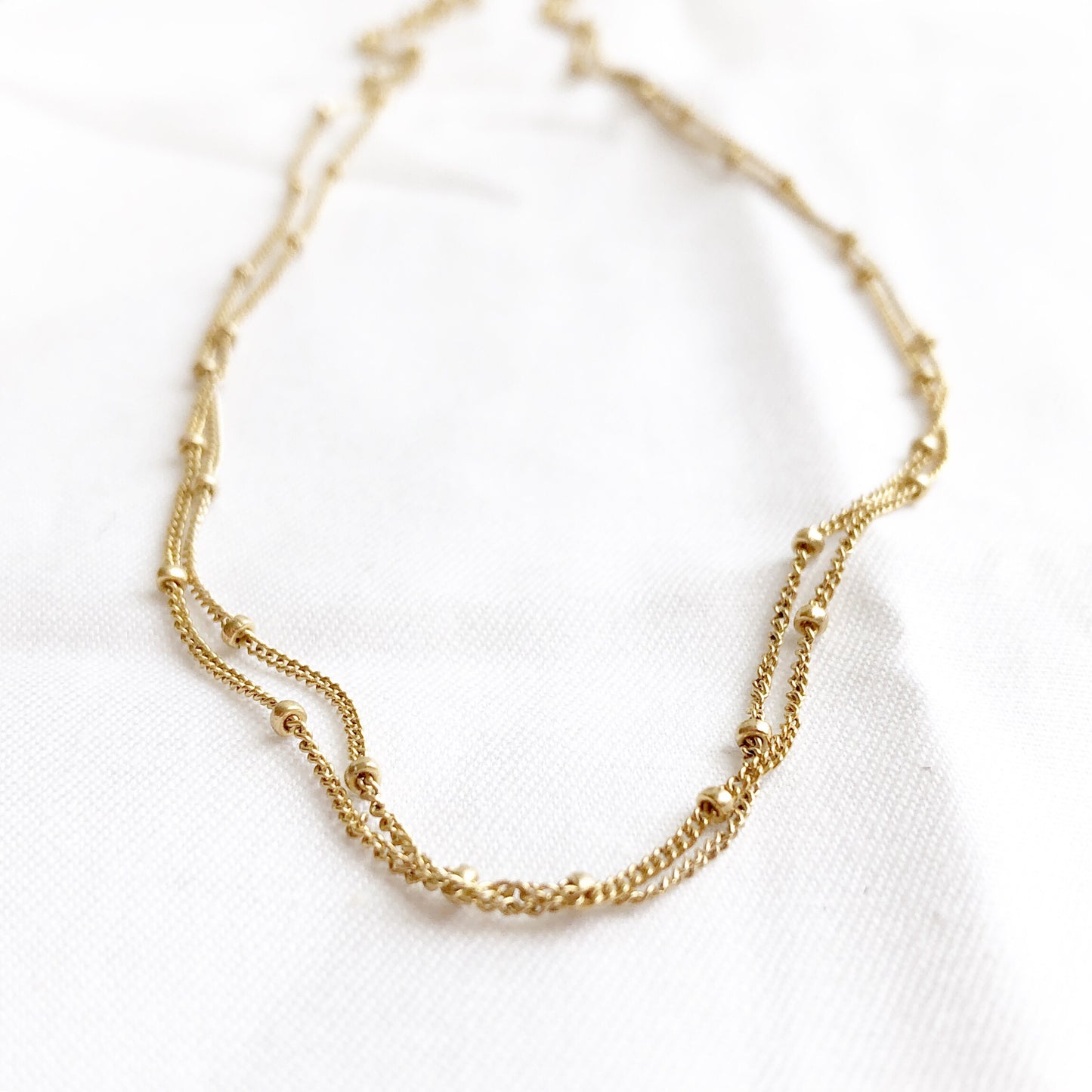 Layered Satellite Choker, Multi Strand Necklace, Double Layer Necklace, Double Chain Choker, Two-Strand Necklace, Double Strands Necklace, dainty jewelry, Layered Satellite Necklace , Multi Strand Necklace, Double Layer Necklace, Double Chain Choker, Two-Strand Necklace, Double Strands Necklace, simple and dainty jewelry, Mothers Day Gift, Christmas present, thanksgiving gifts, birthday gift ideas, everyday jewelry, layers jewelry, holidays gift, gift ideas, gift for her