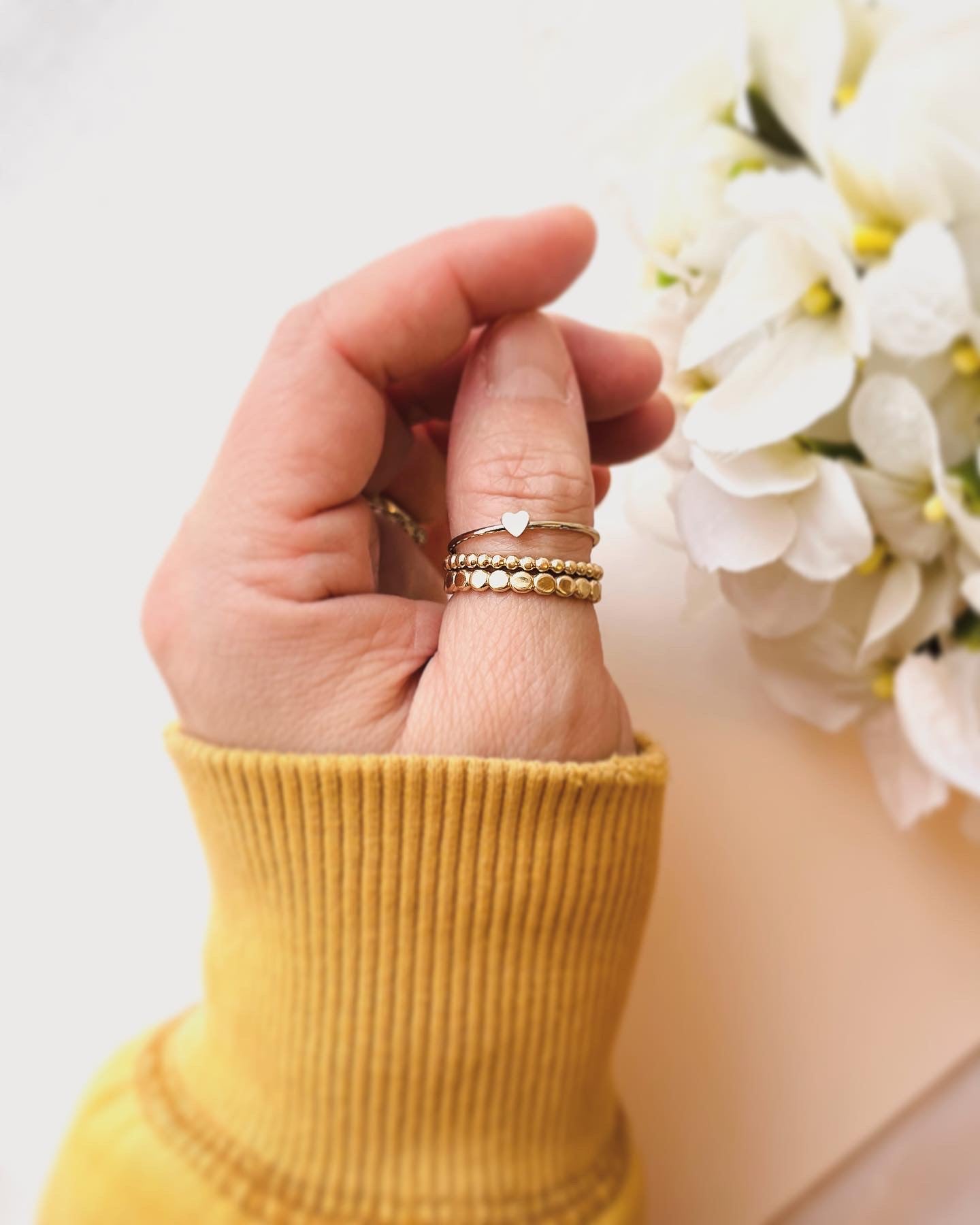 Tiny Heart Stacking Ring, Mini Heart Band, Heart Stacking Ring, Heart Ring, Minimalist, Everyday Jewelry, Ready To Ship, Wife Gift, Mother and Children, Best Friends Jewelry, Friendship necklaces, Valentines Gift, Inspiration Cuff, Gift For Her, Gift For Mom, Birthday Gifts, valentines gift, gift for wife, gift for girlfriend