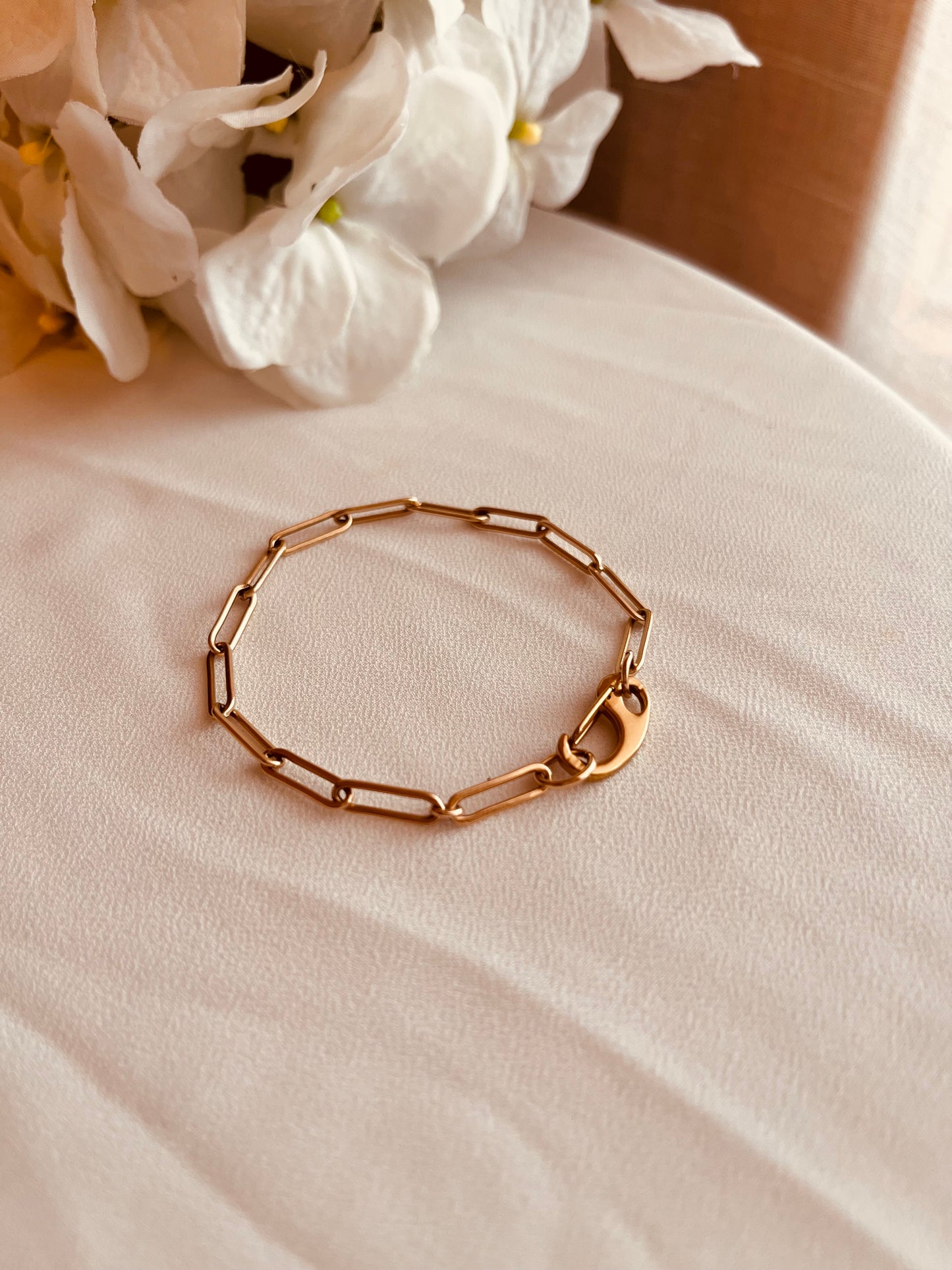 Personalized Tag Bracelet – Minimal Everyday Chain Bracelet