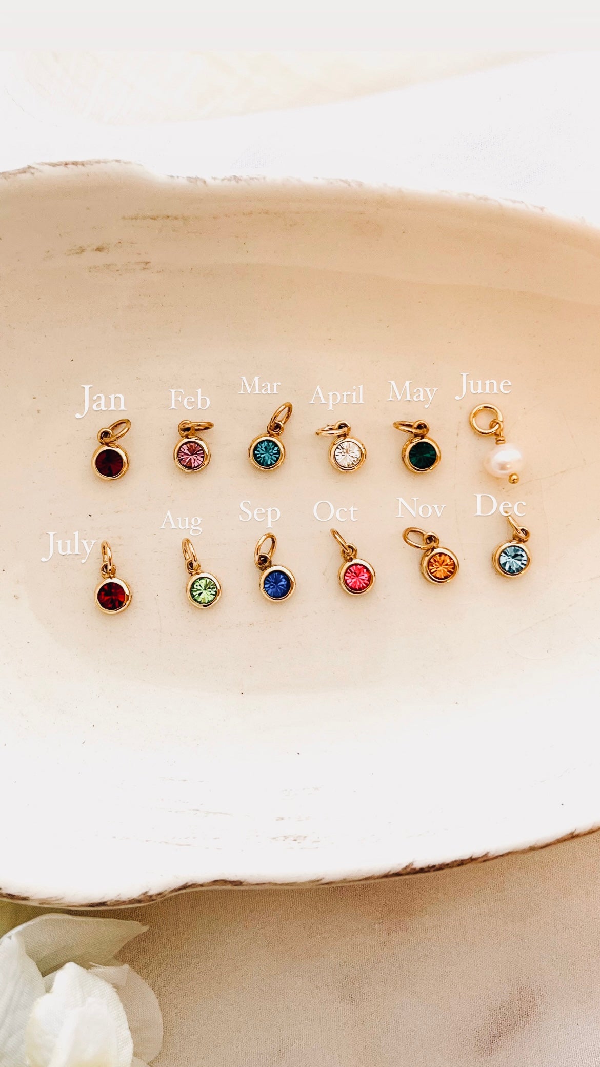 Birthstone Charm