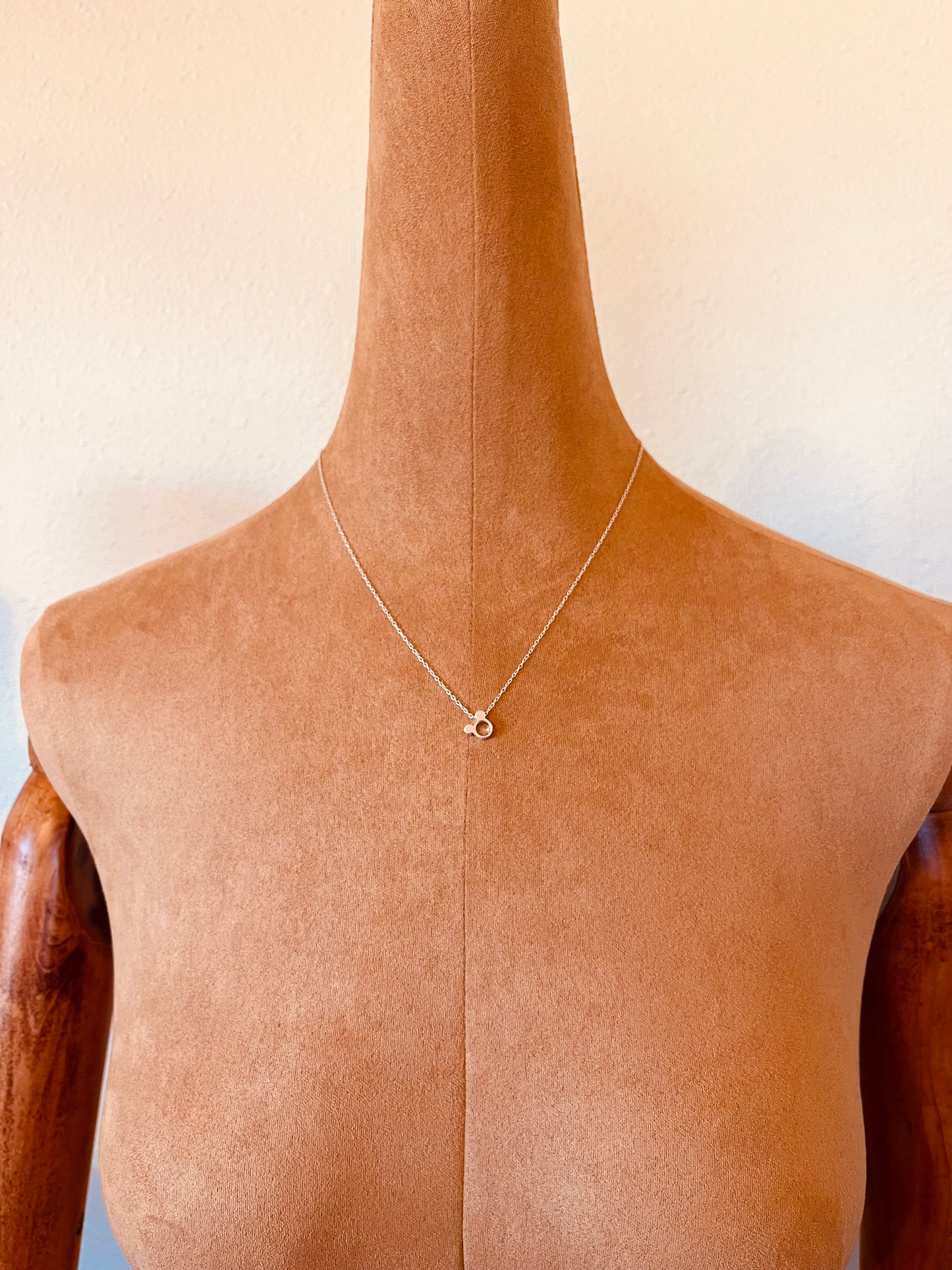 Tiny Mouse Inspired Necklace