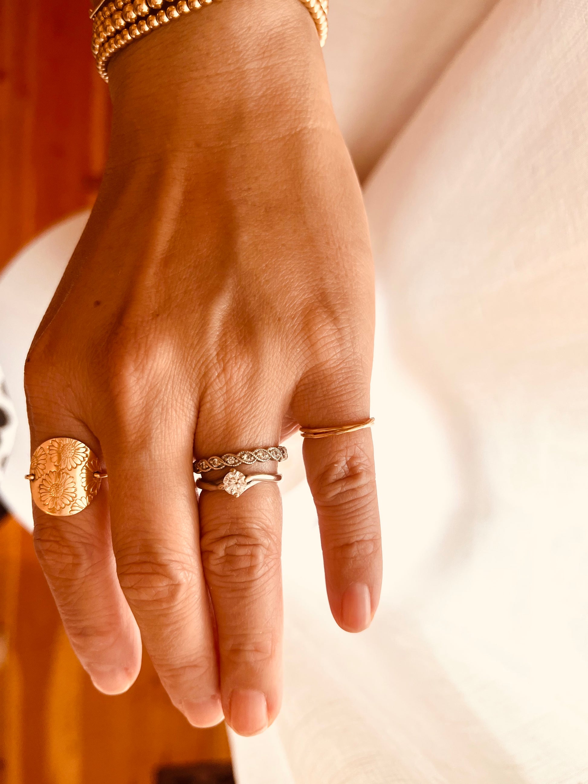 Ava Pinky Ring – Coco Wagner Design