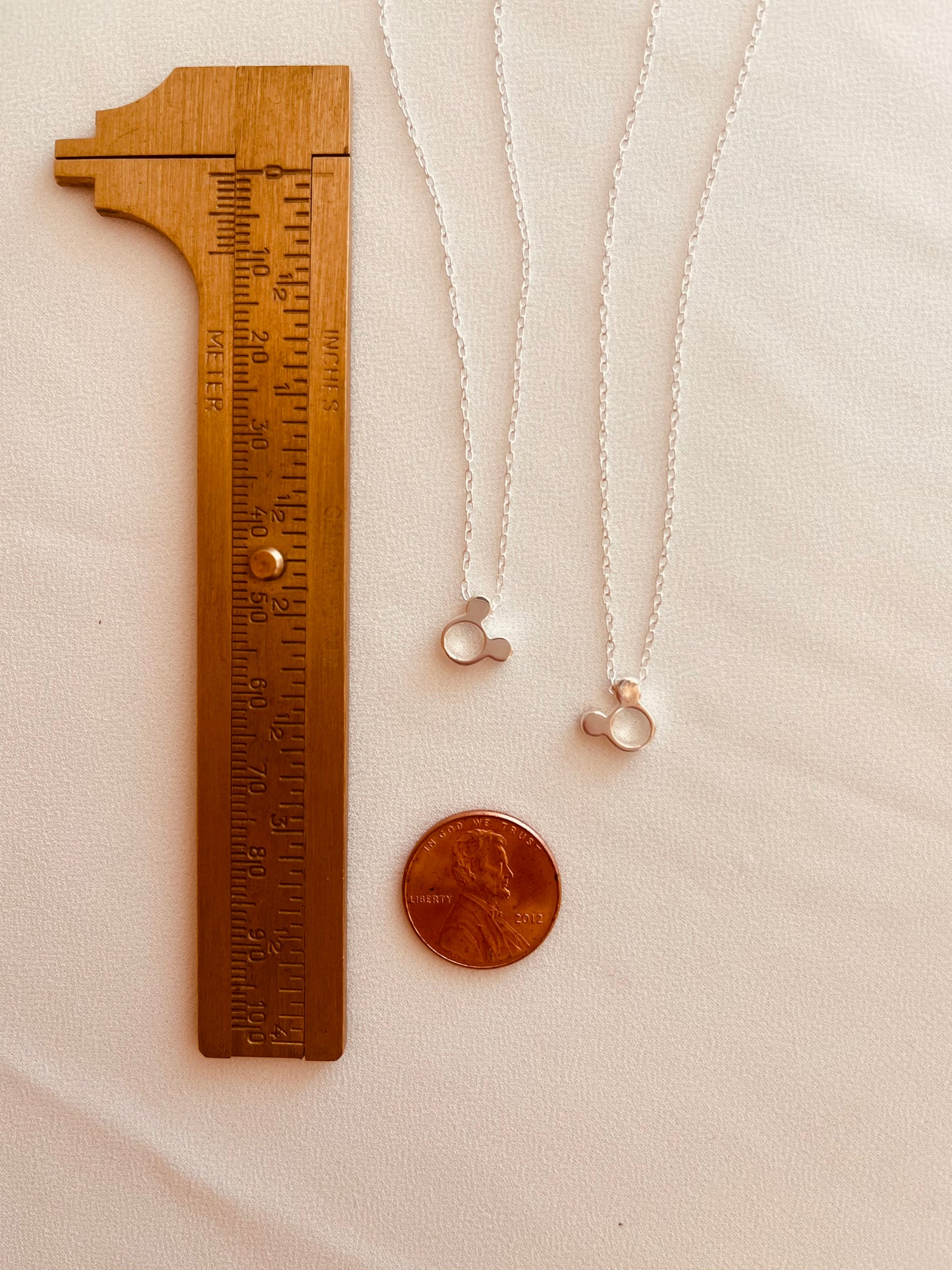 Tiny Mouse Inspired Necklace