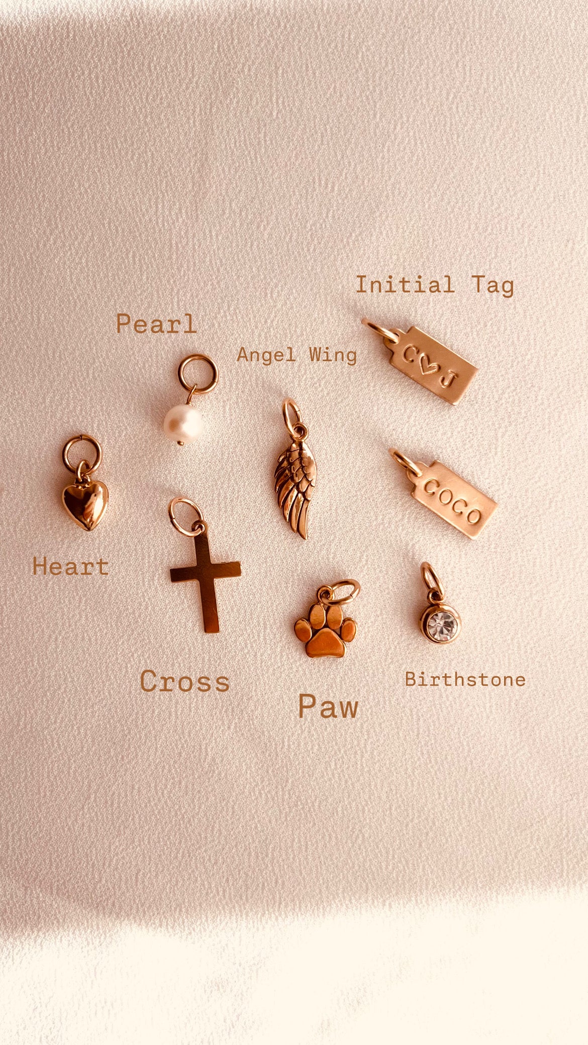 Charm Holder Necklace – Gold Paperclip Chain for Charms & Layering