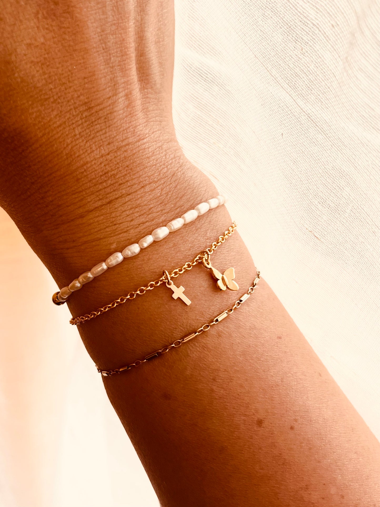 Tiny Cross Charm, Minimalist Tiny Cross Pendant, Dainty Religious Charm, Everyday Gold Jewelry, Gift for Her