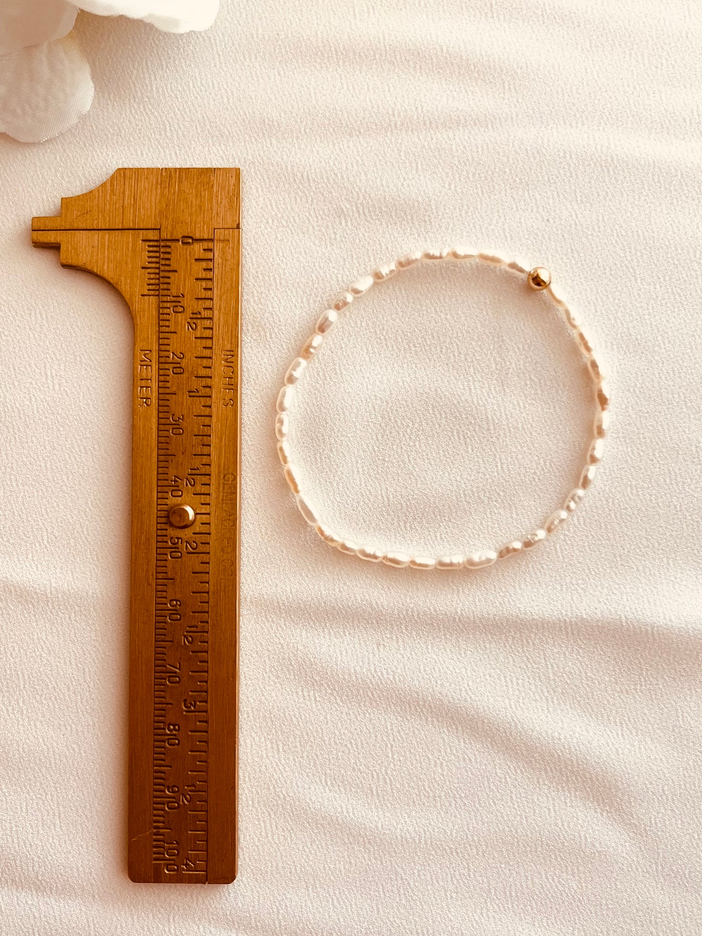 Delicate Rice Pearl Bracelet | Everyday Jewelry