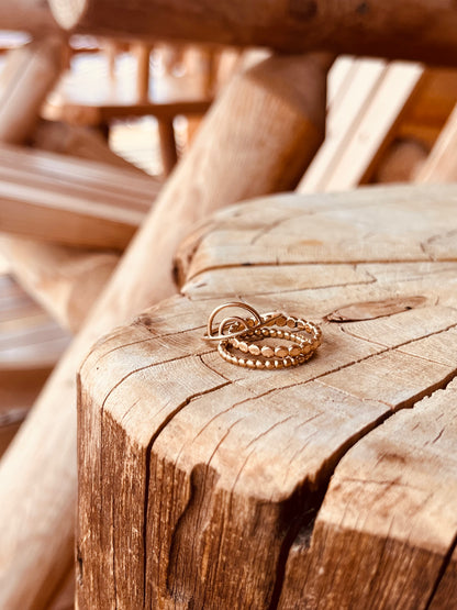 Rainbow Stacking Ring Set Coco Wagner Design