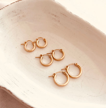 Everyday Hoop Earrings