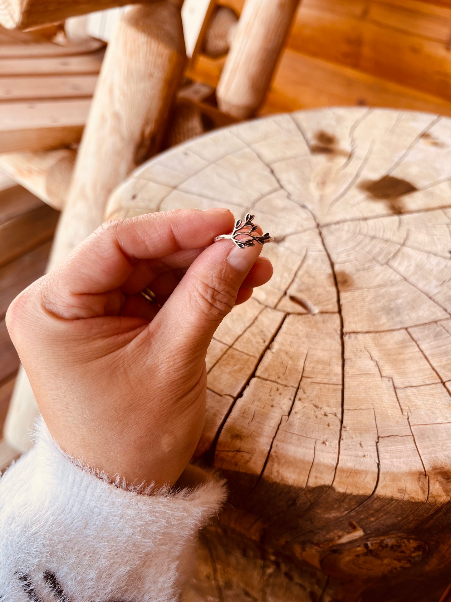 Olive Branch Ring