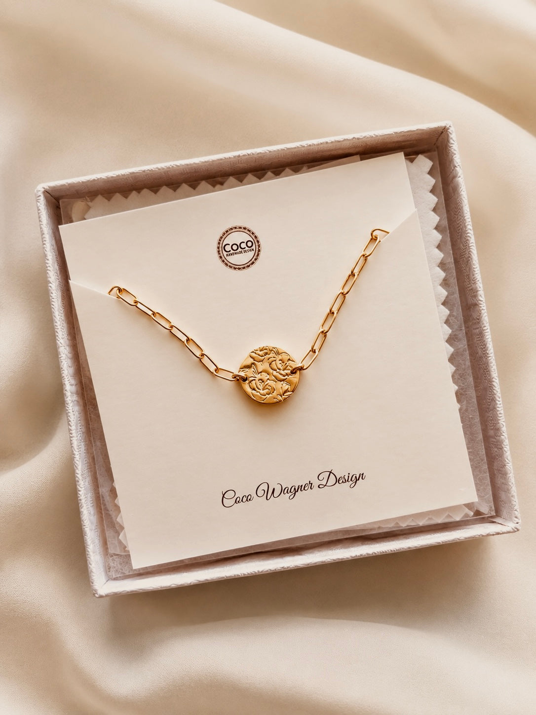 Birth Flower Disc Bracelet | Personalized Hand Stamped Birth Month Bracelet Gift for Her