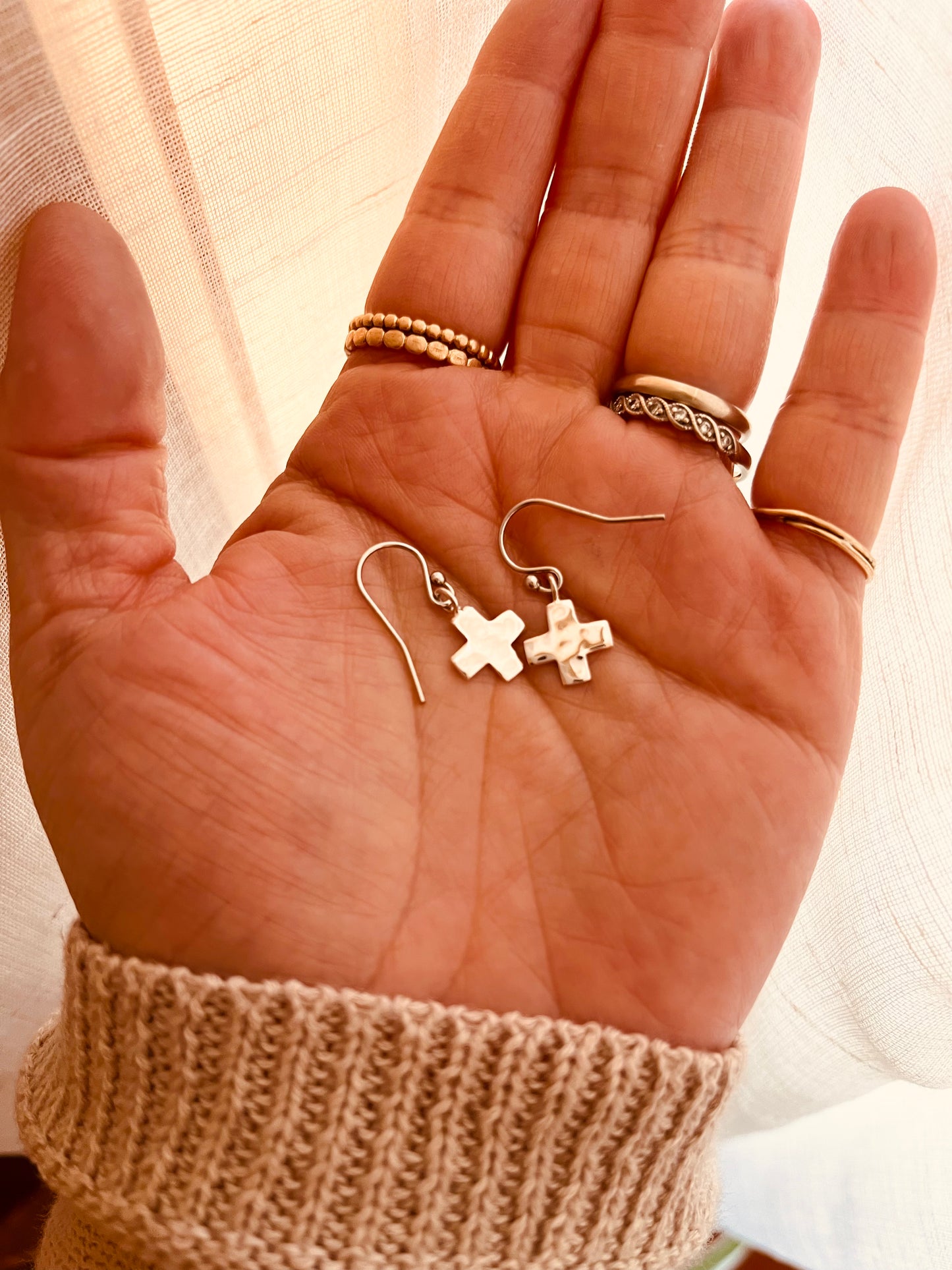 Cross Earrings