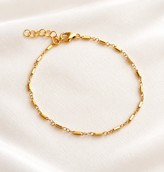Handmade in Wyoming and available in your choice of 14K Gold Filled or Sterling Silver, it’s designed for comfortable everyday wear — from morning coffee to workouts, showers, and weekends away.