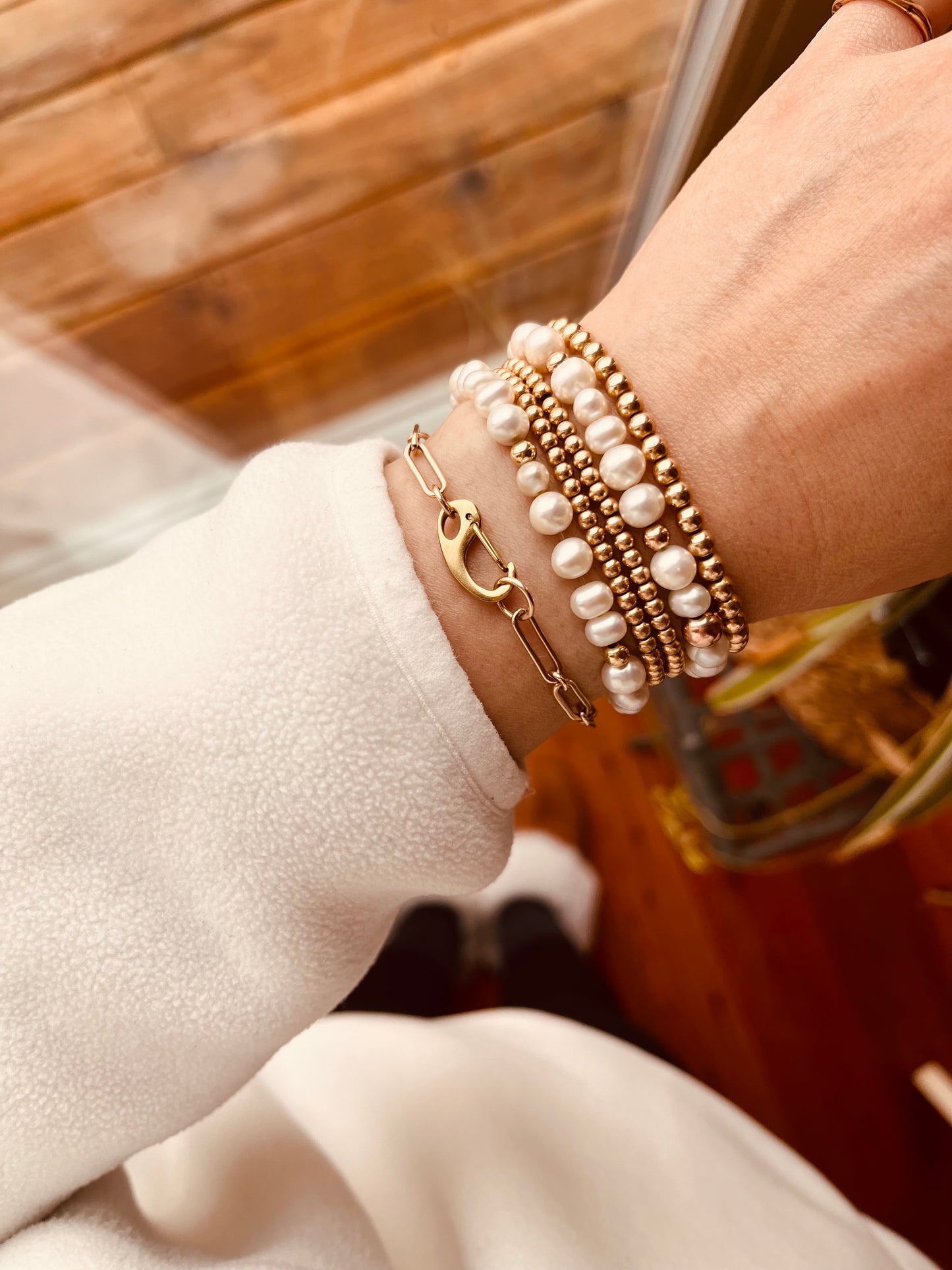 Personalized Tag Bracelet – Minimal Everyday Chain Bracelet