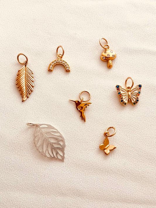 Nature Inspired Charms | Organic Minimal Add-Ons