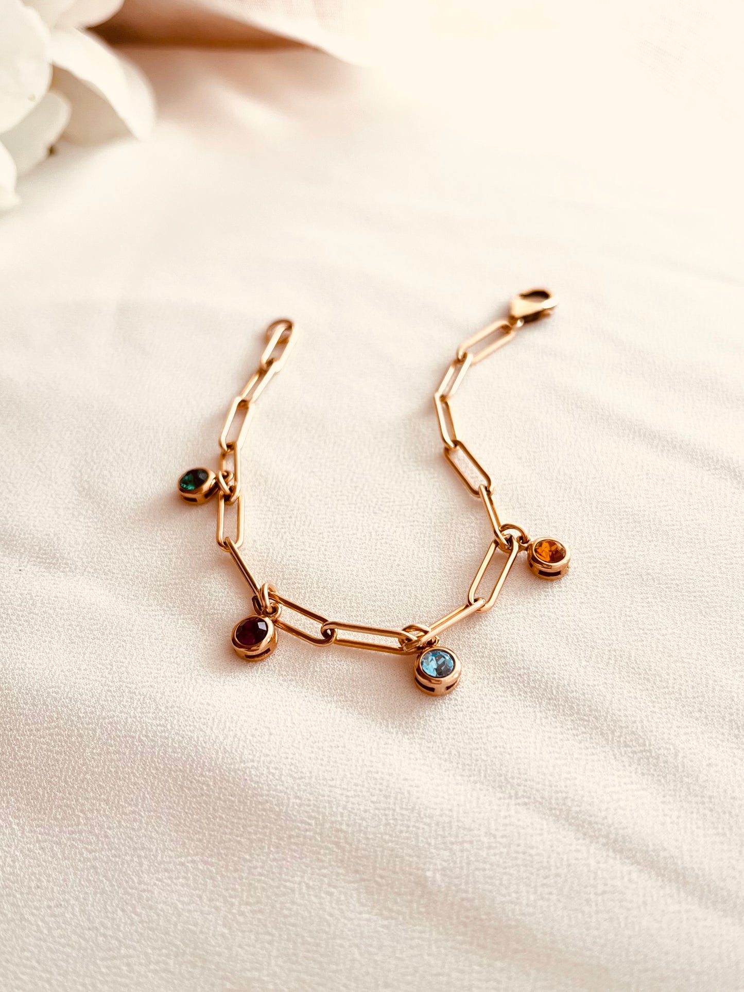 Personalized Birthstone Bracelet