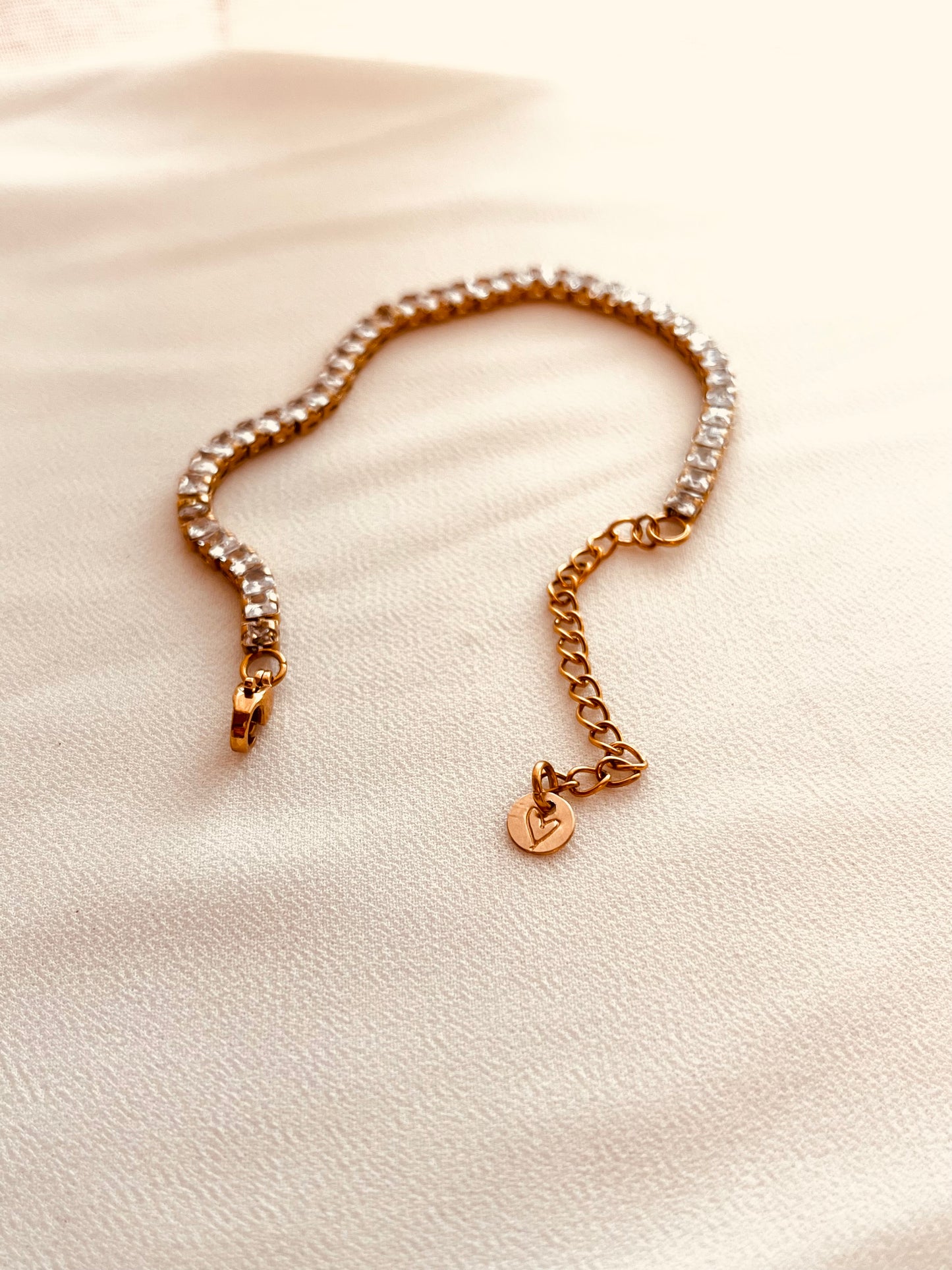 Waterproof Gold Tennis Bracelet | Wear 24/7 Jewelry