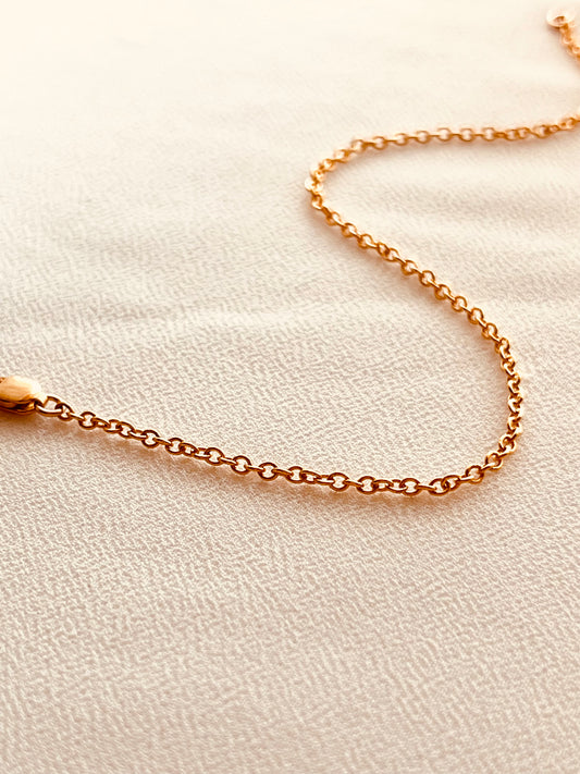 Custom Fit Gold Filled Bracelet | Waterproof Everyday Jewelry | Oval Chain