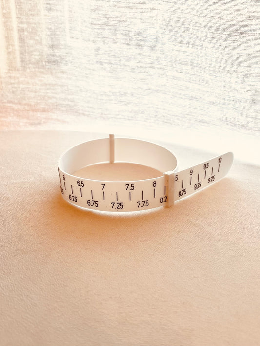 Custom Bracelet Sizer | Wrist Measuring Tool | Find Your Perfect Bracelet Size at Home