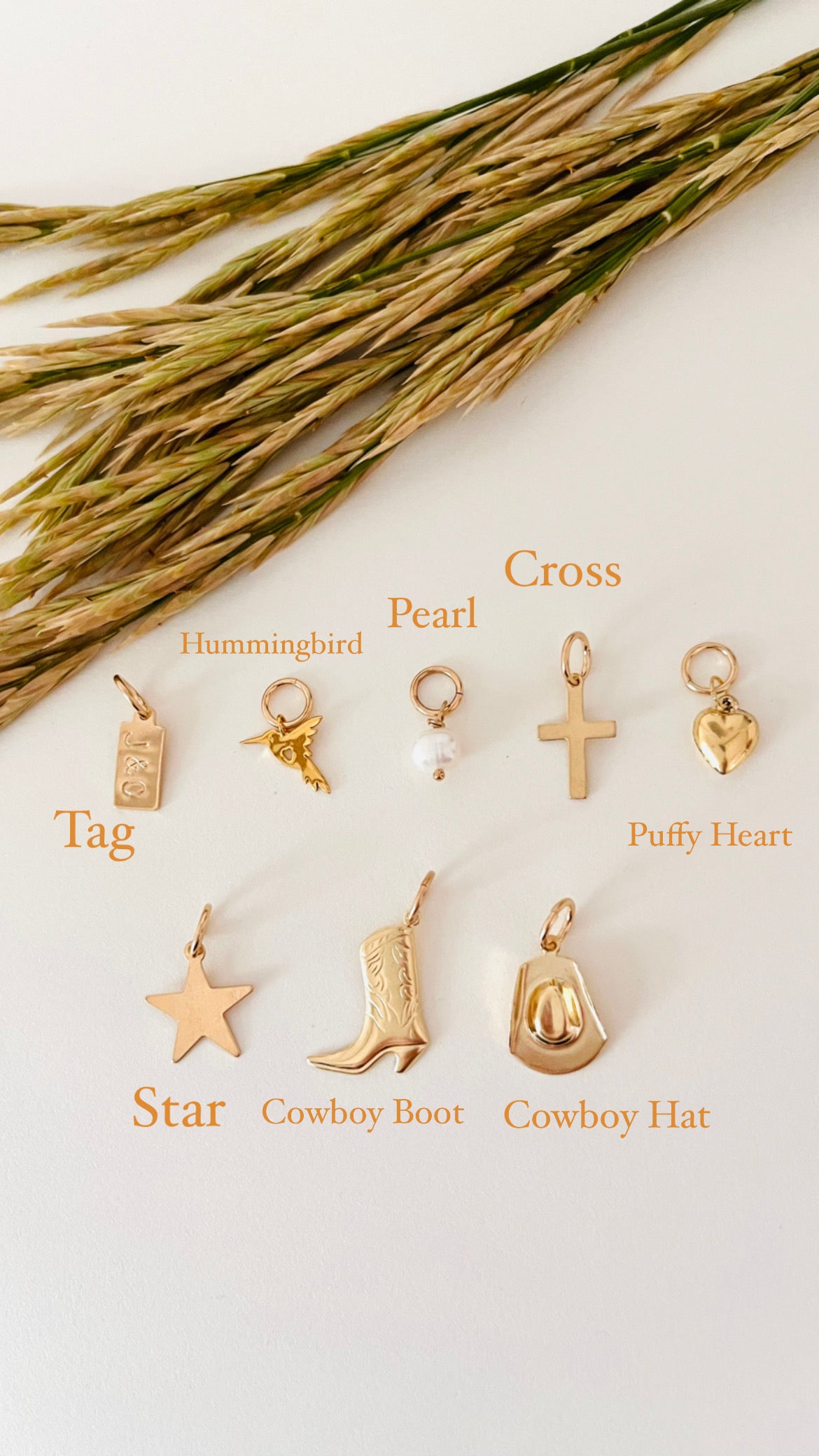 Cross country clearance charms