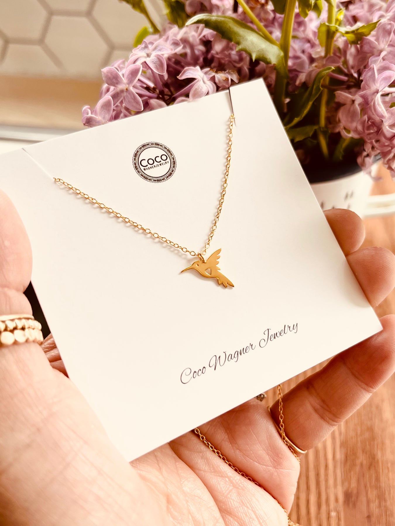 Hummingbird Necklace