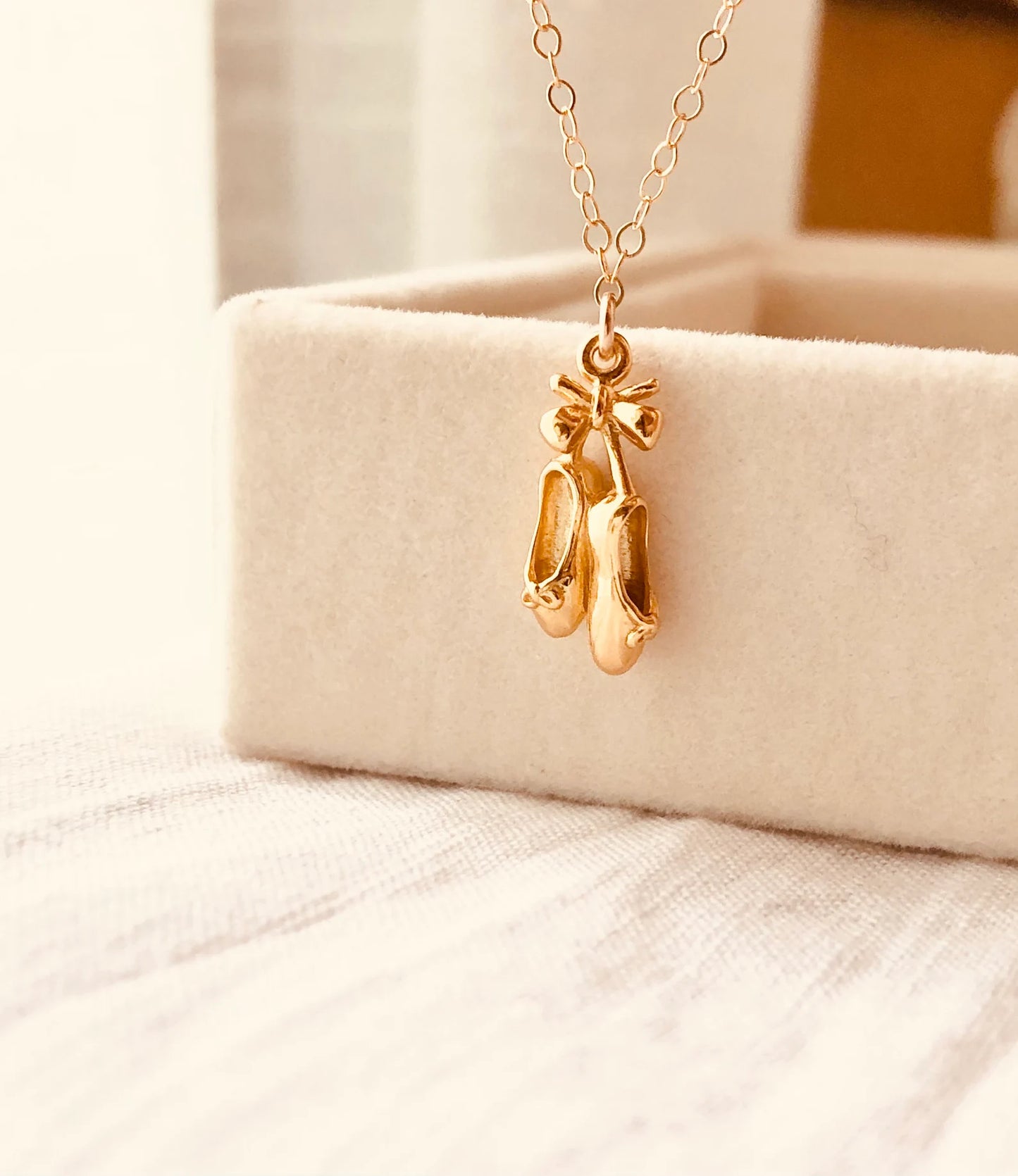 Ballet Necklace, gold Ballet Necklace, Birthday Gift, Birthday party, Ballet jewelry, gift for granddaughter, granddaughter gifts, minimalist jewelry, dainty jewelry, everyday jewelry, Christmas gift, thanksgiving gifts, dance party gift ideas, gift for daughter, gift for dances 