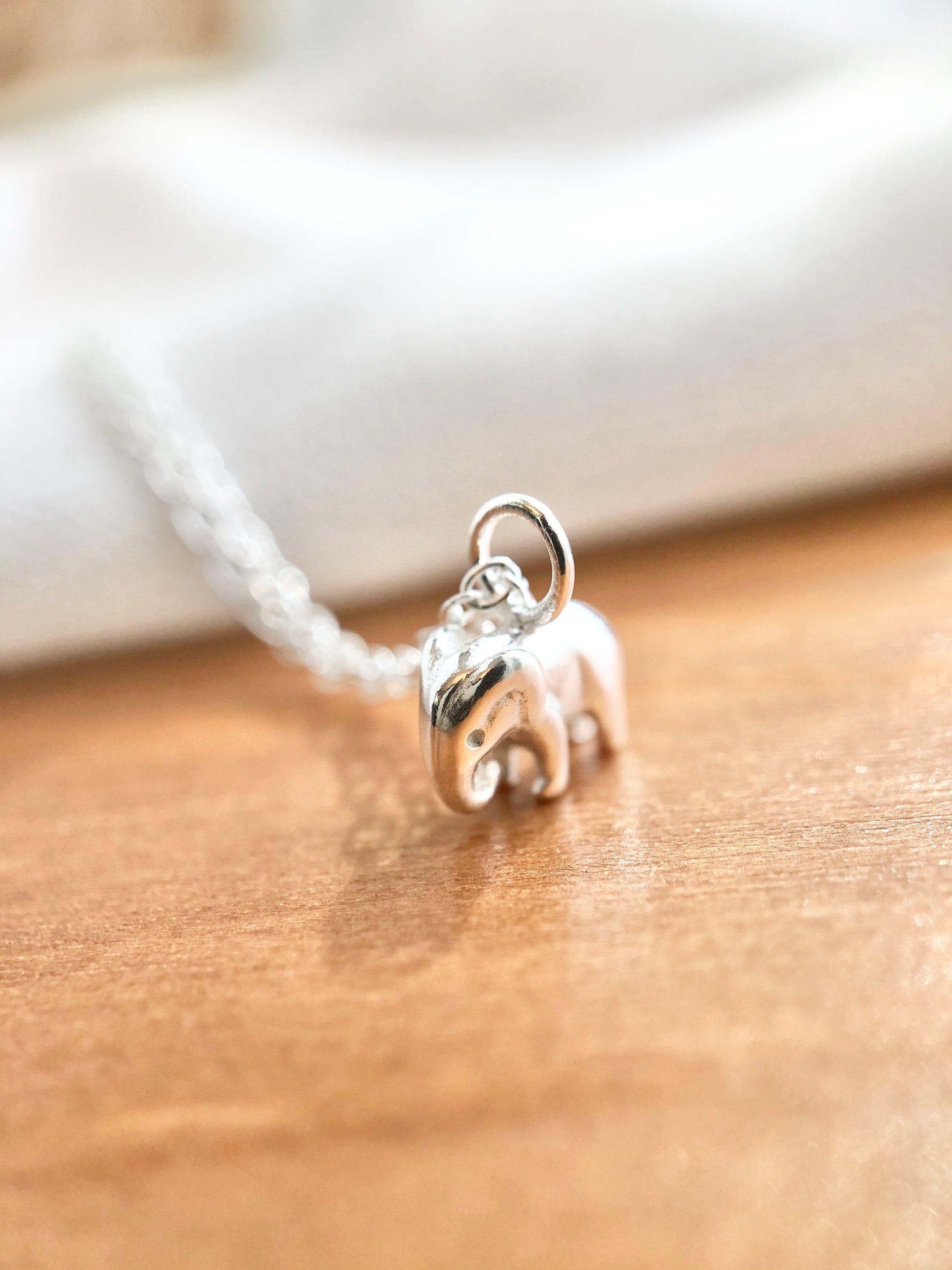 Elephant Necklace, Mini Elephant Necklace, Sisters Necklace, BFF Necklace, Best Friend Gift Jewelry, Elephant Lover, Animal Necklace