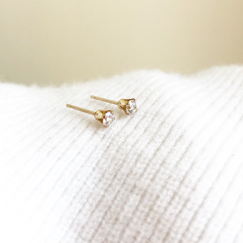 Everyday Stud Earring - 3mm