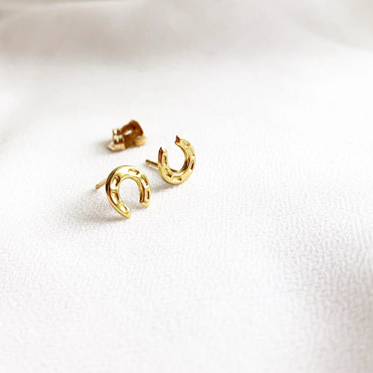 Horseshoe Stud Earrings