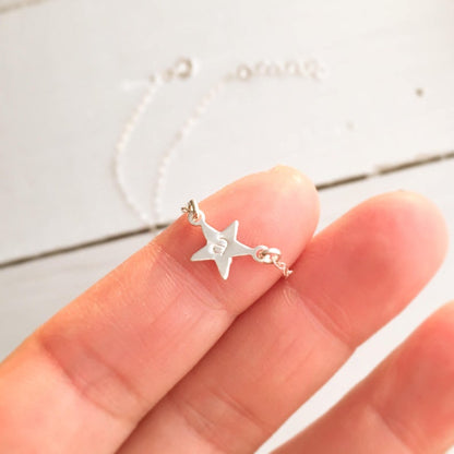 Star Necklace, Star choker, Delicate Jewelry, Mothers Gift, Coco Wagner Jewelry, Gift For Her, Gift Ideas, Birthday Gift, Mothers Gift, Christmas Gift Ideas, Mothers Day Gift Minimalist Jewelry, Everyday Jewelry, Simple and Dainty, Initial Necklace, Initial Jewelry