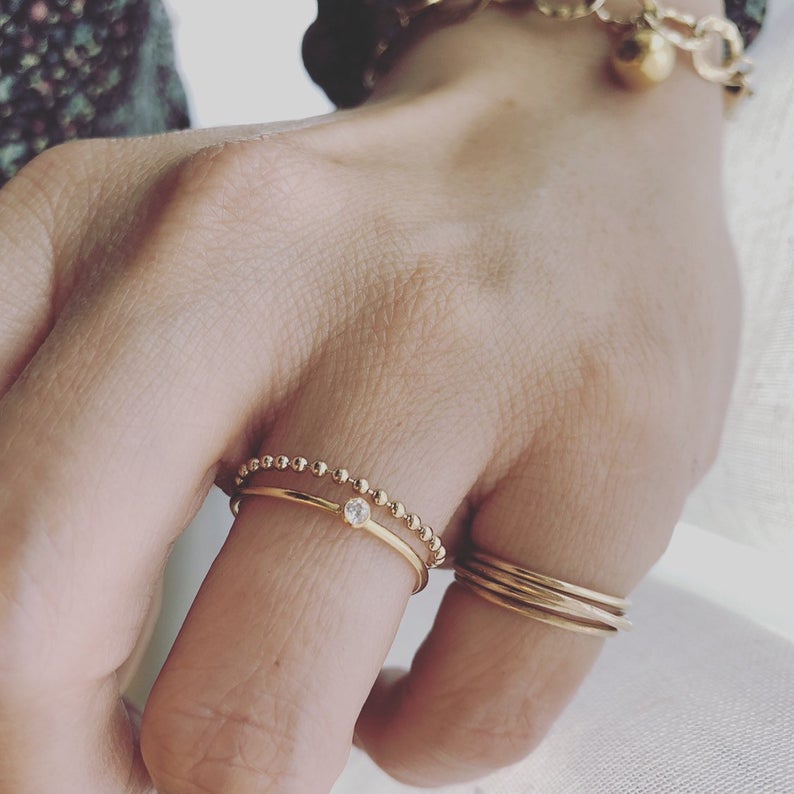 Thin Dainty Ring