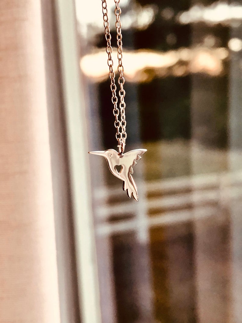 Sterling Silver Hummingbird, Perfect gift for you or loved one, It&