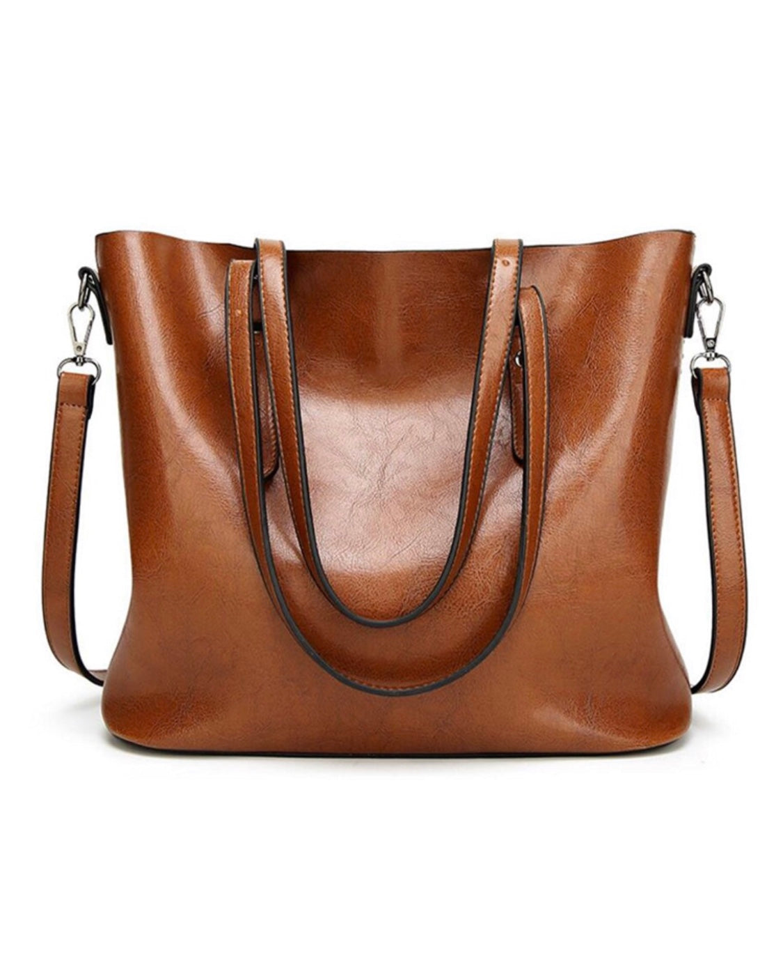 Daily Work Tote Shoulder Bag Large Capacity,  Leather Laptop Bag for Women Shoulder Handbag Large Work Tote