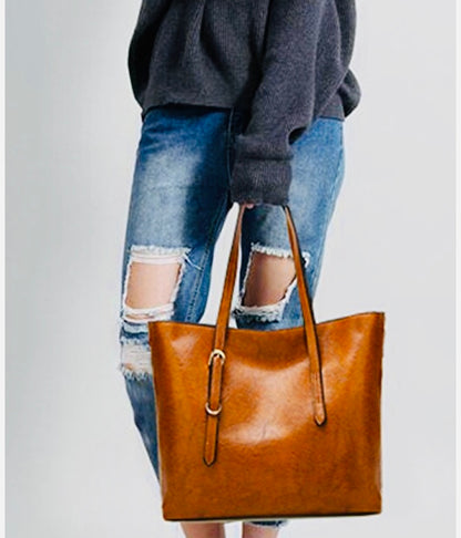 Daily Work Tote Shoulder Bag Large Capacity,  Leather Laptop Bag for Women Shoulder Handbag Large Work Tote, Leather Tote Bag