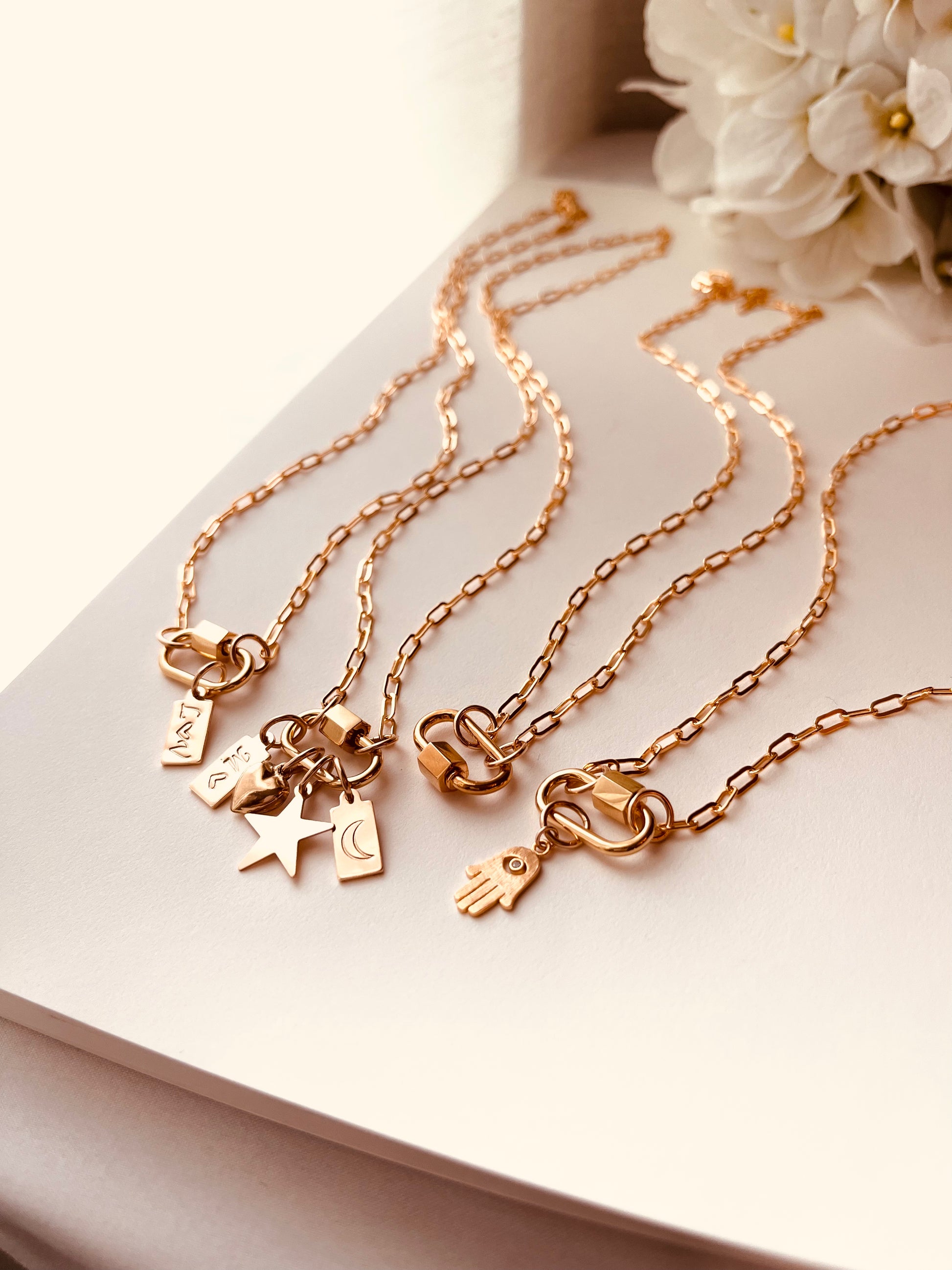 Designer sales necklace charms