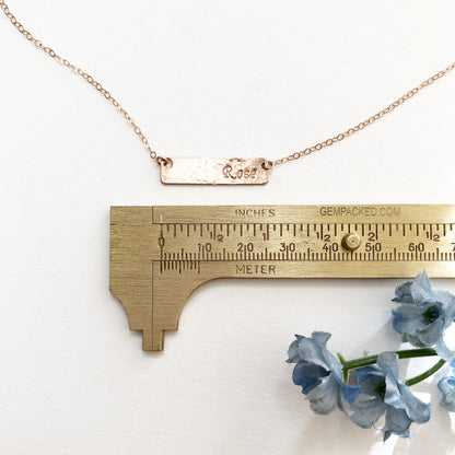 Name Bar Necklace, Personalized Bar Necklace, Bar Necklace, Custom Necklace, Personalized Gift, Graduation Gift, Holiday, Mother’s Day Gifts