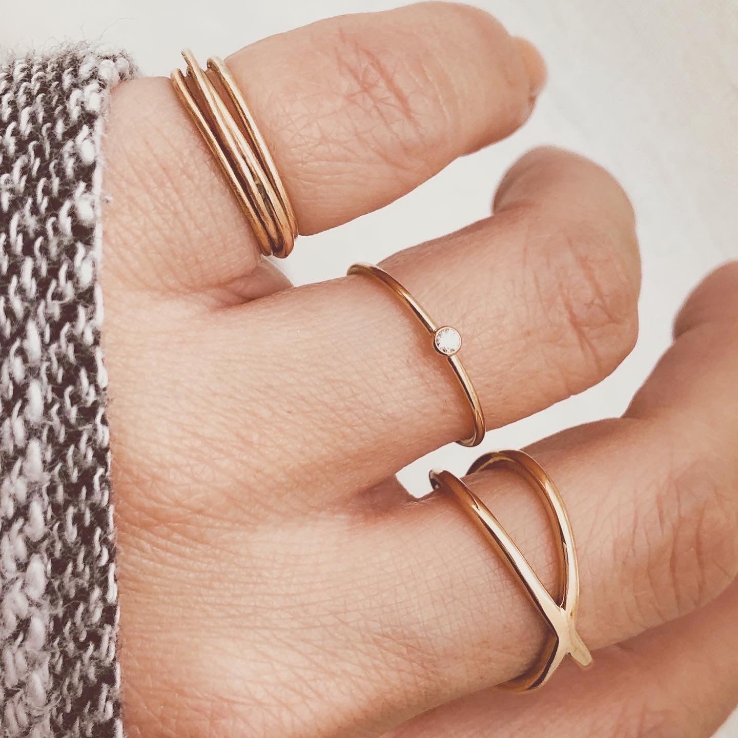 Thin Dainty Ring