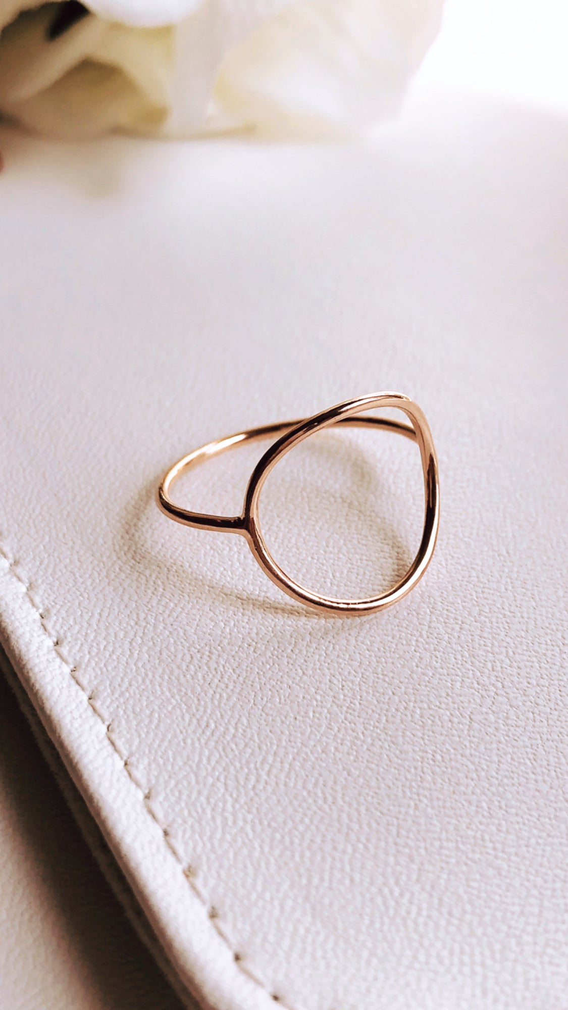 Circle Ring, Open Circle Ring, Stacking Ring, Thin Dainty Circle Ring, Mothers Gift, Gift For Her, Gift Ideas, Stacking ring, Dainty Ring, Gift for Mom, Birthday Gifts, gold ring, stacking rings, Christmas present 