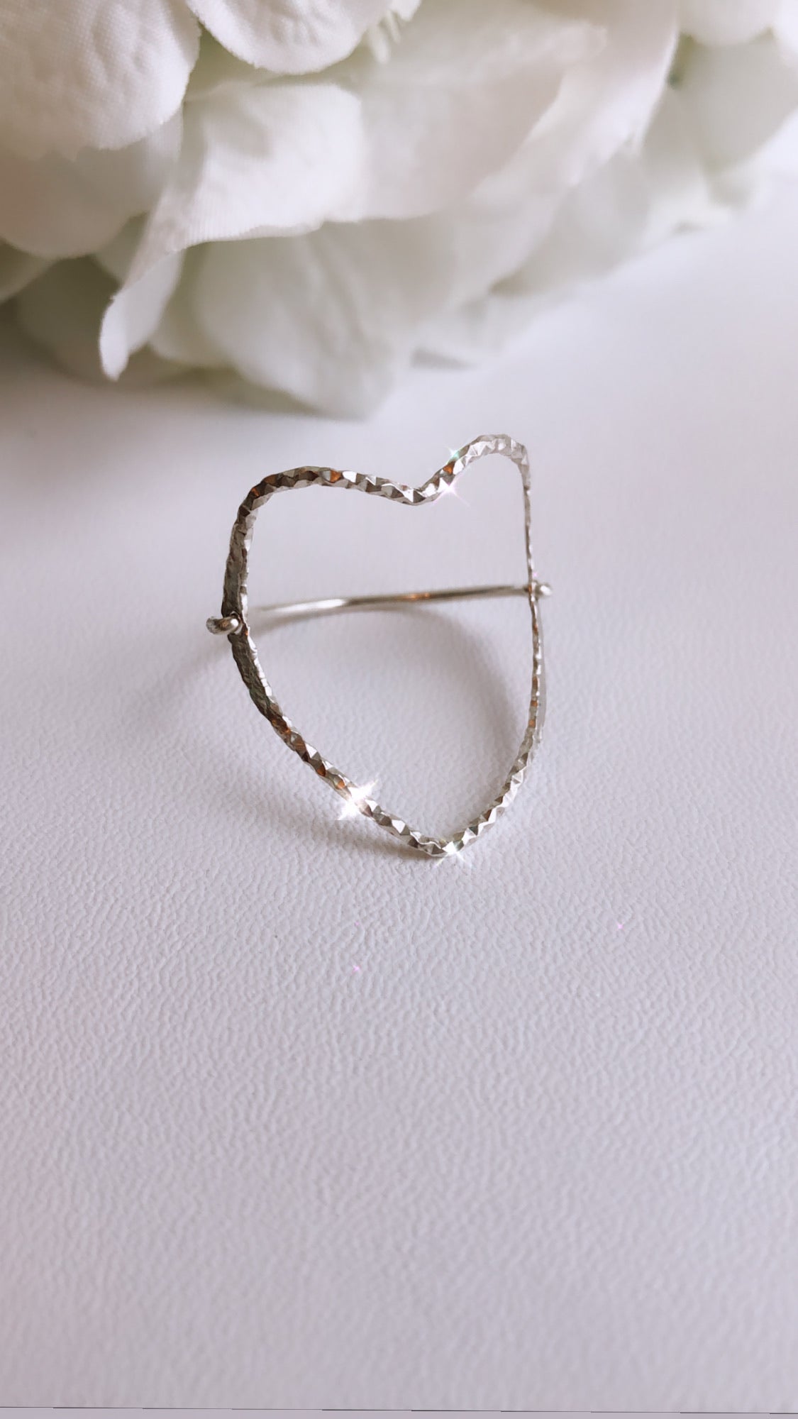 Organic Heart Ring