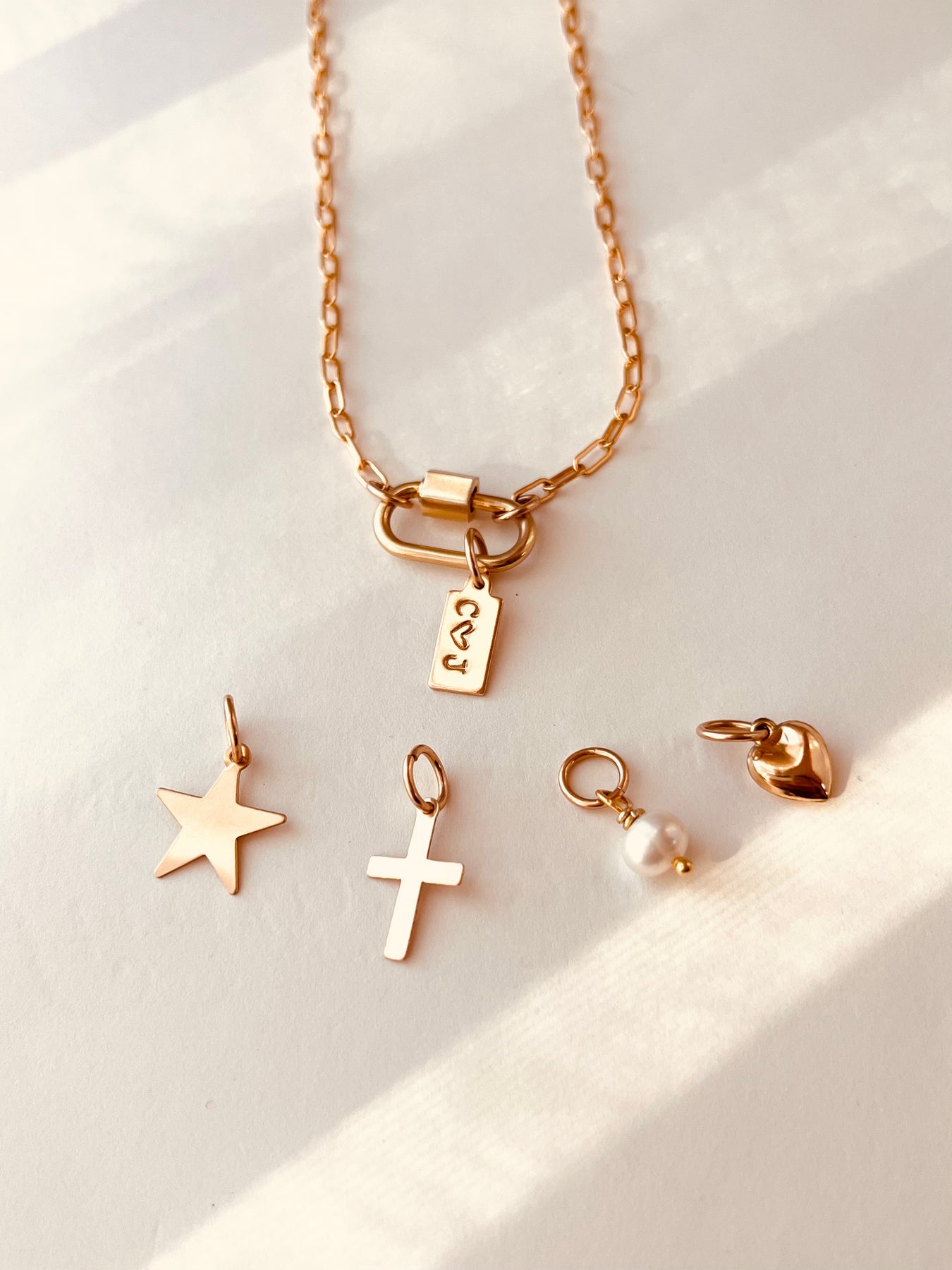 Charm Necklace Gold Coco Wagner Design