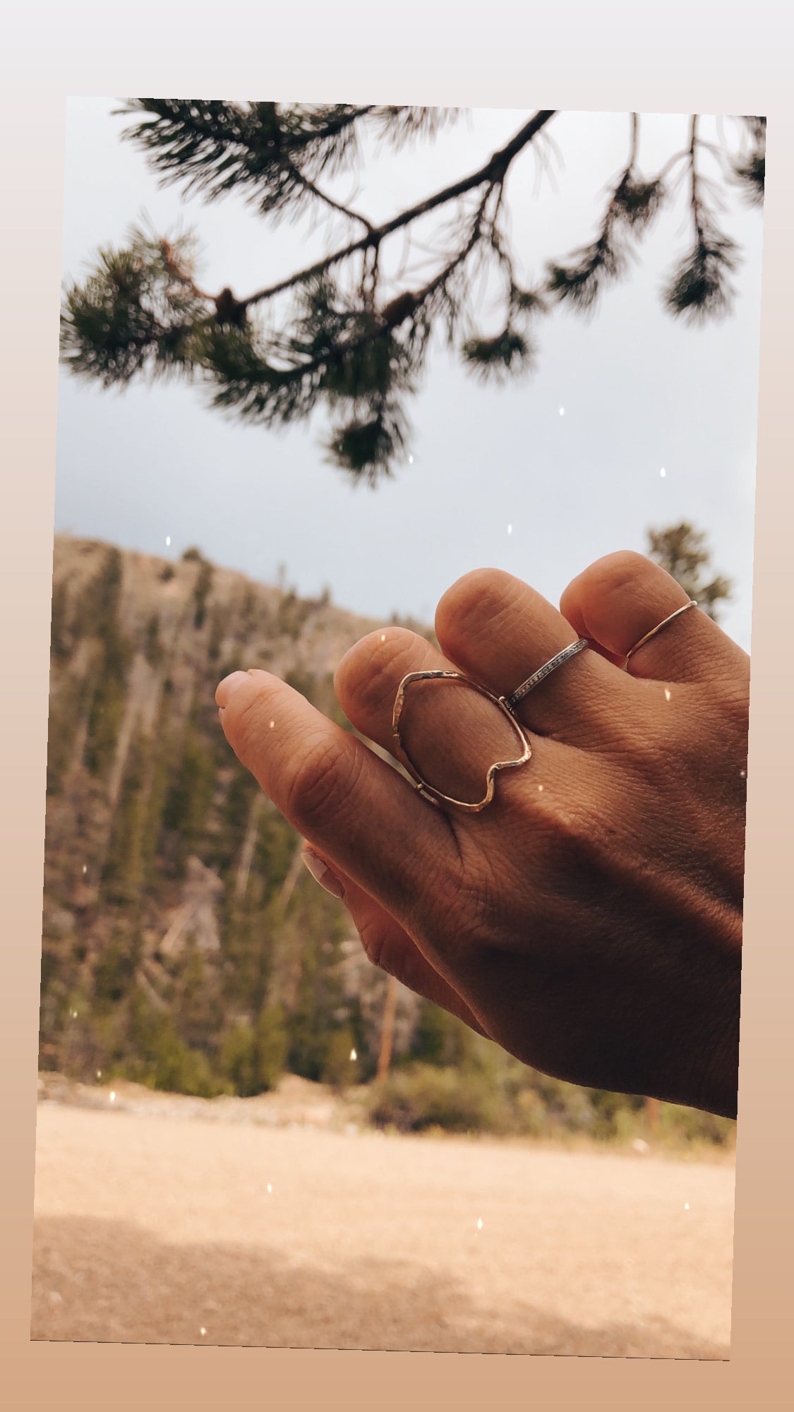 Organic Heart Ring