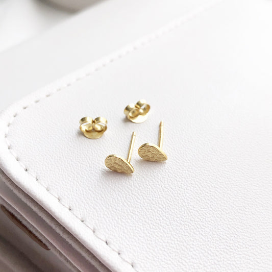 Teardrop Stud Earrings