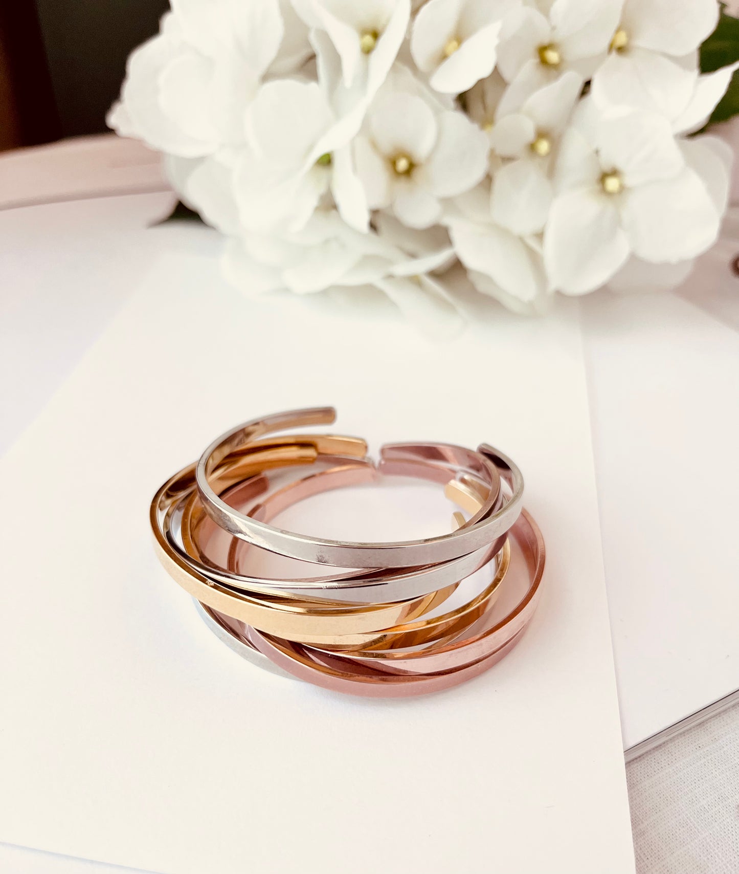 Cuff Bracelet, Office Outfit, Delicate Jewelry, Mothers Gift, Coco Wagner Jewelry, Gift For Her, Gift Ideas, Birthday Gift, Mothers Gift, Christmas Gift Ideas, Mothers Day Gift Minimalist Jewelry, Everyday Jewelry, Simple and Dainty Holiday gift guide, Holiday gift Ideas, Gift For Her, Mother and Daughter