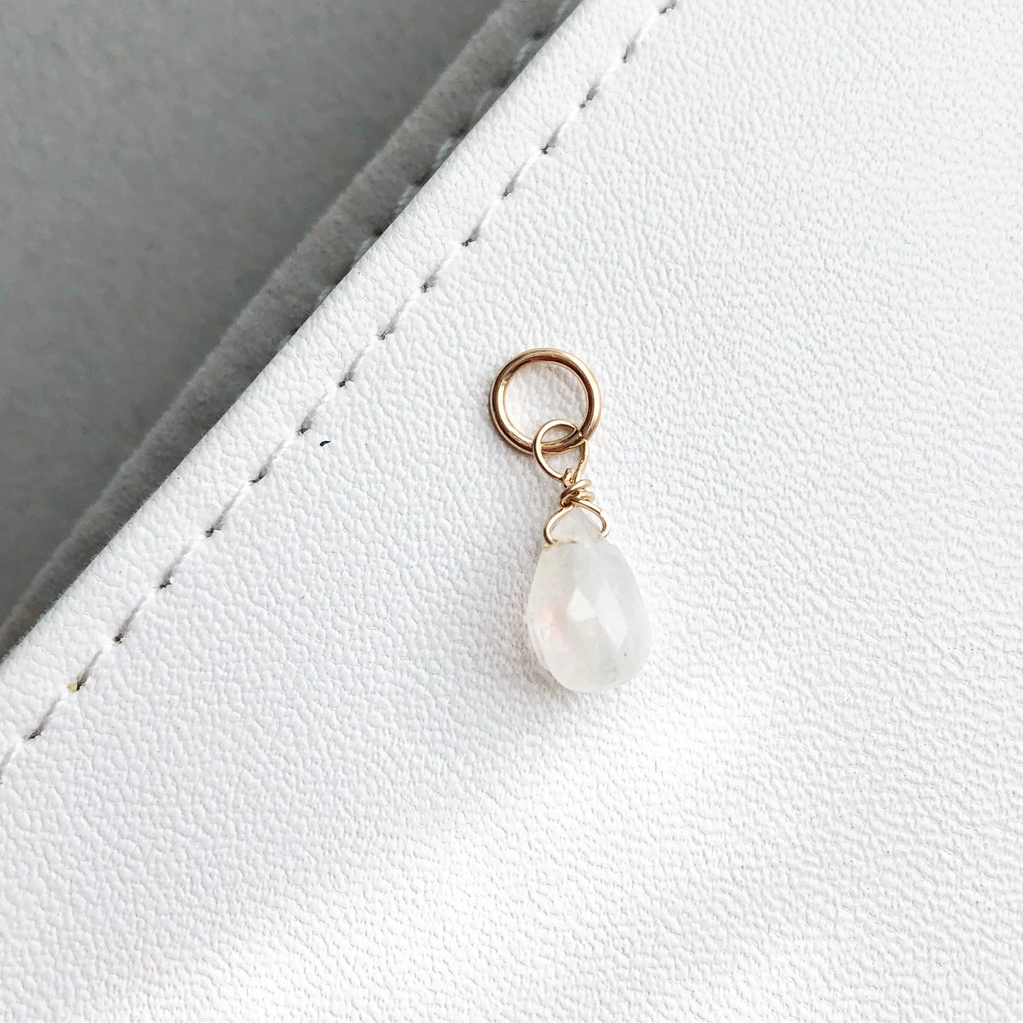 Moonstone Charm - June Birthstone