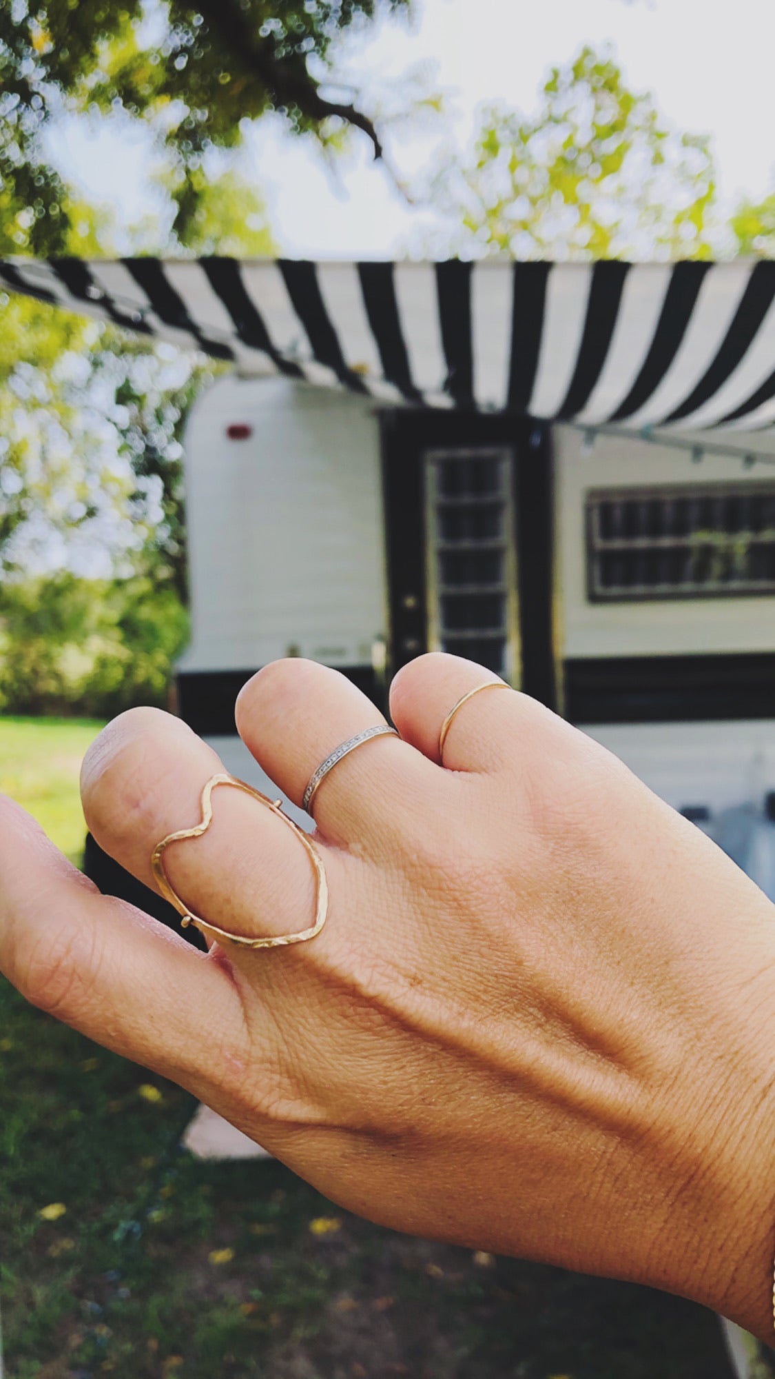 Organic Heart Ring